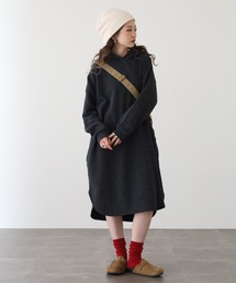 CVC裏起毛フーディOP