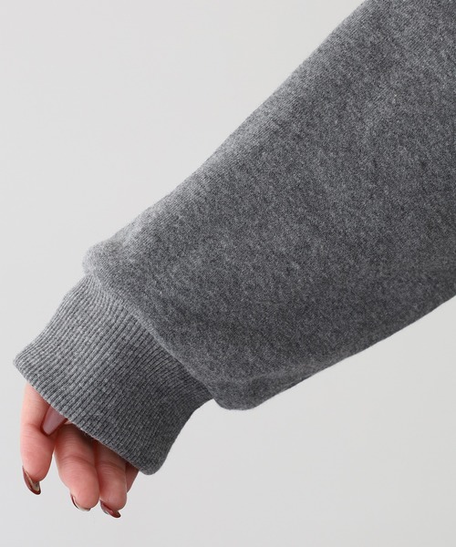 FUNALIVE（ファンアライブ）の「CVC裏起毛フーディOP（ワンピース・レディース・杢グレー/ダークグレー・M-L）」の17枚目の写真