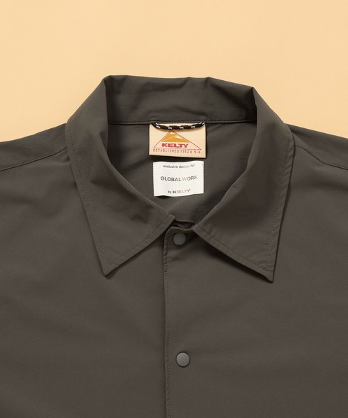 GLOBAL WORK（グローバルワーク）の「KELTYコラボシャツアウター/604186（シャツ/ブラウス・メンズ・ブラック/カーキ/ネイビー・SMALL/MEDIUM/LARGE）」の19枚目の写真