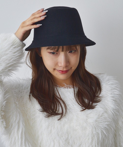 KANGOL（カンゴール）の「KANGOL/カンゴール  Wool Mowbray ウールポークパイハット（ハット・メンズ・ブラック/キャメル・M/L/XL）」の21枚目の写真