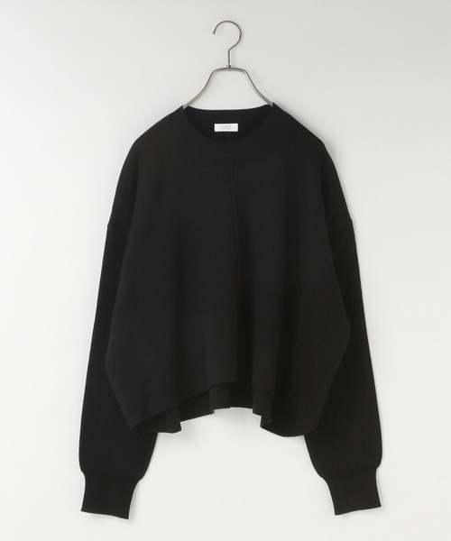 センタータックショートプルオーバー 600400（ニット/セーター