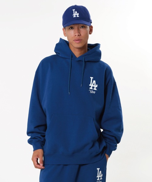 KEBOZ × MLB LOS ANGELES DODGERS LOGO SWEAT HOODIE（パーカー