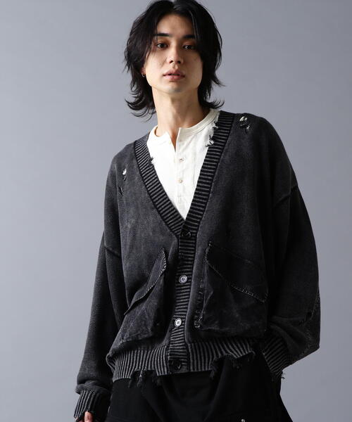 DANKE SCHON(ダンケシェーン)の「DankeSchon/ダンケシェーン/MILS KNIT CARDIGAN(カーディガン/ボレロ・レディース・ベージュ/ブラック・M/L)」の16枚目の写真