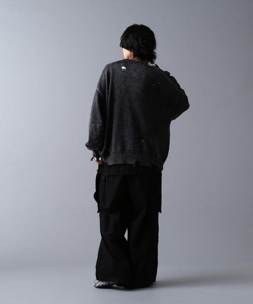 DANKE SCHON（ダンケシェーン）の「DankeSchon/ダンケシェーン/MILS KNIT CARDIGAN（カーディガン/ボレロ・レディース・ベージュ/ブラック・M/L）」の19枚目の写真