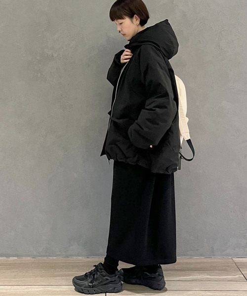 JOURNAL STANDARD LUXE(ジャーナルスタンダード ラックス)の「リバージャージ ハイネックワンピース(ワンピース・レディース・グリーン/ブラック・FREE)」の20枚目の写真