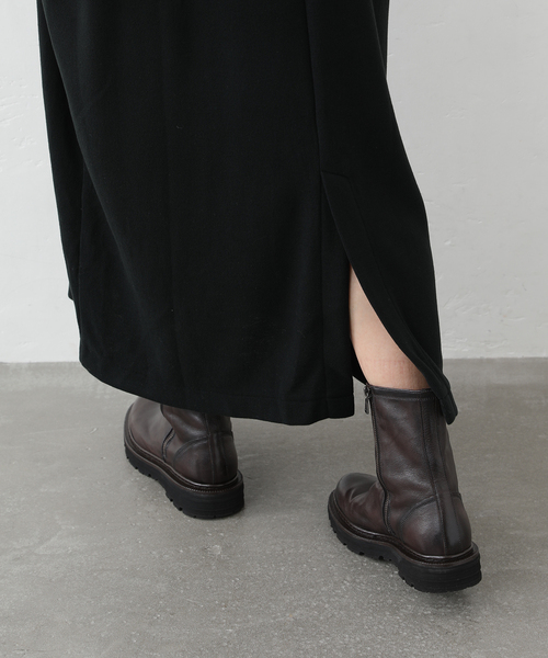 JOURNAL STANDARD LUXE(ジャーナルスタンダード ラックス)の「リバージャージ ハイネックワンピース(ワンピース・レディース・グリーン/ブラック・FREE)」の12枚目の写真