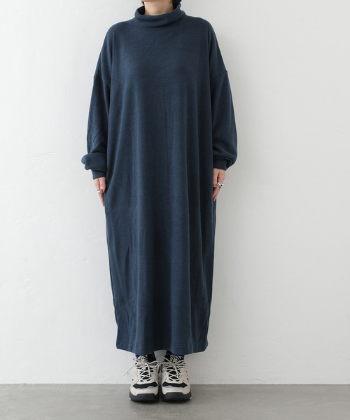 JOURNAL STANDARD LUXE(ジャーナルスタンダード ラックス)の「リバージャージ ハイネックワンピース(ワンピース・レディース・グリーン/ブラック・FREE)」の16枚目の写真