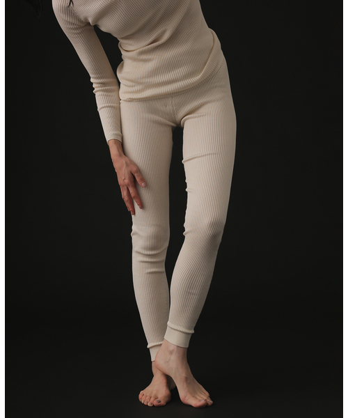 シルク混リブレギンス（レギンス/スパッツ）｜EMILY WEEK（エミリー