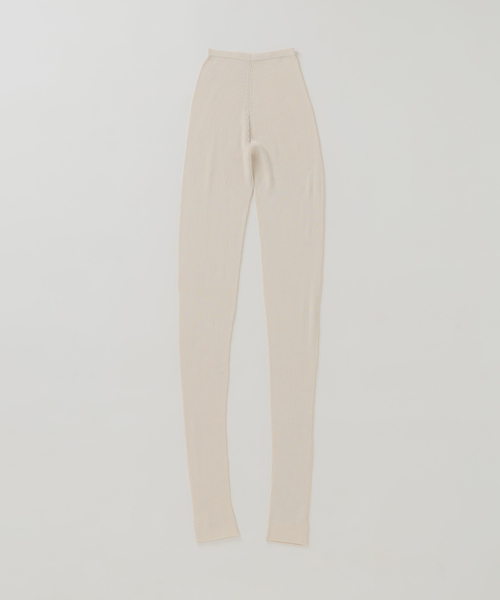 シルク混リブレギンス（レギンス/スパッツ）｜EMILY WEEK（エミリー