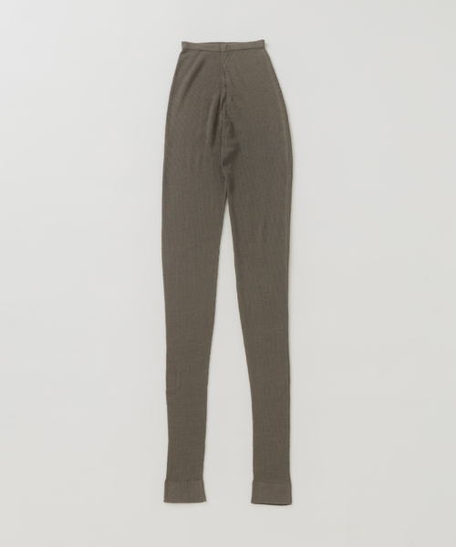 シルク混リブレギンス（レギンス/スパッツ）｜EMILY WEEK（エミリー