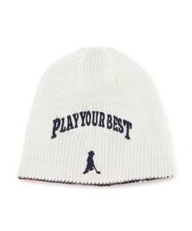 PING（ピン）の「【PING APPAREL】Mr.PINGリバーシブルニットキャップ ＜NATIVE＞ (UNISEX)（ニットキャップ/ビーニー）」