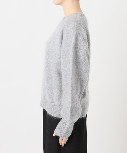 JOURNAL STANDARD（ジャーナルスタンダード）の「FLUFFYクループルオーバー（ニット/セーター・レディース・チャコールグレー/ブラウン/ピンク・FREE）」の20枚目の写真