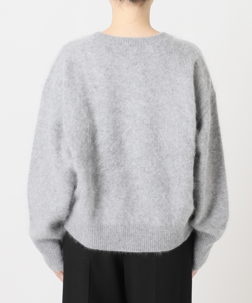 JOURNAL STANDARD（ジャーナルスタンダード）の「FLUFFYクループルオーバー（ニット/セーター・レディース・チャコールグレー/ブラウン/ピンク・FREE）」の21枚目の写真