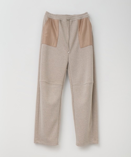 Muel Chic（ミュエルシック）の「Nicosia pants   ニコシアパンツ（その他パンツ・レディース・ベージュ/ダークブラック/オフホワイト・MEDIUM/SMALL）」の6枚目の写真