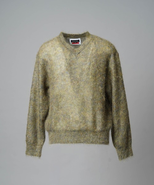 UNISEX》KID MOHAIR V-Neck Knit/キッドモヘアVネックニットプル
