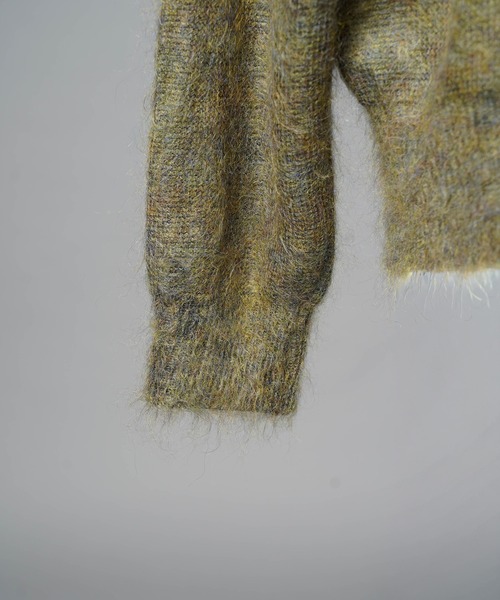 UNISEX》KID MOHAIR V-Neck Knit/キッドモヘアVネックニットプル