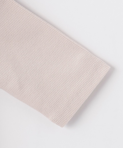 petit main（プティマイン）の「お花チュールドッキングOPロンパース（ロンパース・キッズ・アイボリー/ピンク/グレー・80ｃｍ/70cm）」の6枚目の写真