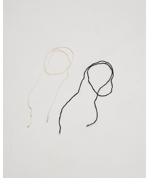 TODAYFUL（トゥデイフル）の「TODAYFUL　Silk Cord Choker シルクコードチョーカー/12610903（チョーカー・レディース・ブラック/キナリ・ONE SIZE）」の11枚目の写真