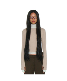 PARTIMENTO WOMEN（パルティメントウィメン）の「ダブルレイヤードハイネックTシャツ_10カラー（Tシャツ/カットソー）」