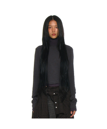 PARTIMENTO WOMEN（パルティメントウィメン）の「ダブルレイヤードハイネックTシャツ_10カラー（Tシャツ/カットソー）」