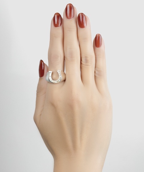 ホースシューリング/25CC/レディース/メンズ/馬蹄モチーフ（リング