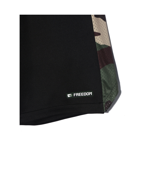 FREEDOM（フリーダム）の「サイドカモバミューダショーツ（ブラック）（その他パンツ・メンズ・その他・X-LARGE/XX-LARGE/XXX-LARGE/XXXX-LARGE/LARGE）」の4枚目の写真