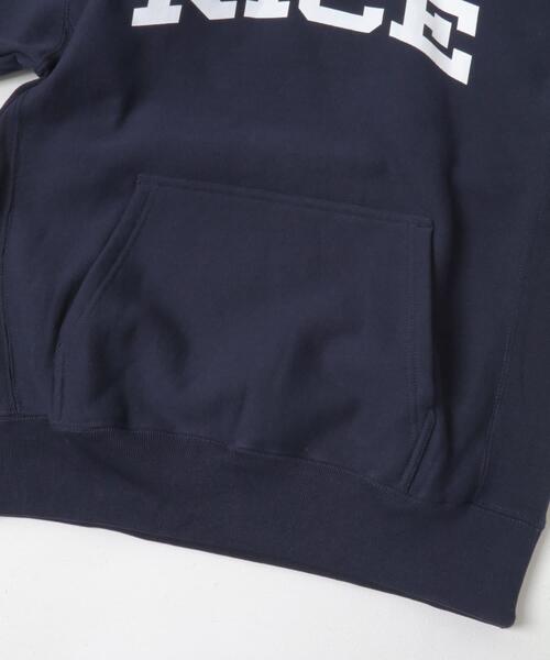 THE GOODLAND MARKET(ザグッドランドマーケット)の「KEIMEN RICE hoodie(パーカー・メンズ・ネイビー/ライトグレー・X-LARGE/LARGE/MEDIUM)」の6枚目の写真