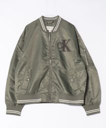 DONOBAN（ドノバン）の「LS JEANS TIPPED HERO BOMBER / ダスティオリーブ [（MA-1）」