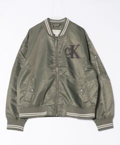 UNISEX》MA-1 Mix Prime-Over Puffer Jacket/MA-1ミックスプライム