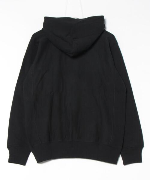 Champion(チャンピオン)の「Champion/チャンピオン/REVERSE WEAVE HOODED SWEAT/リバースウィーブ(R) フーデッドスウェットシャツ(パーカー・レディース・ブラック/グレー・M/L)」の3枚目の写真