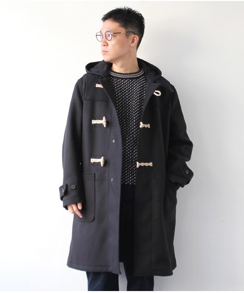 ジャケット・アウター A VONTADE Lax R/N Duffle Coat Dark Navy A VONTADE】ア ボンタージ/ Lax R/N Duffle Coat（ピーコート）｜A