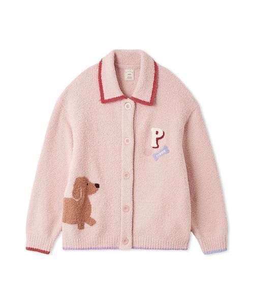 セール】ベビモコダックスフンドジャガードカーディガン（ルームウェア