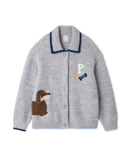 セール】ベビモコダックスフンドジャガードカーディガン（ルームウェア