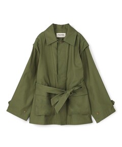 GALERIE VIE リネンポプリン シャツジャケット カーキグリーン 100562556_35_d_240.jpg