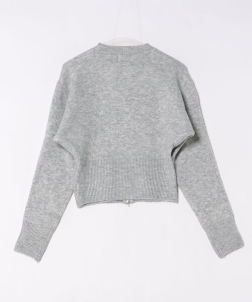 AMAIL（アマイル）の「Curve Knit（ニット/セーター・レディース・グレー/ブラック・FREE）」の19枚目の写真