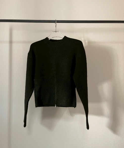 AMAIL（アマイル）の「Curve Knit（ニット/セーター・レディース・グレー/ブラック・FREE）」の18枚目の写真