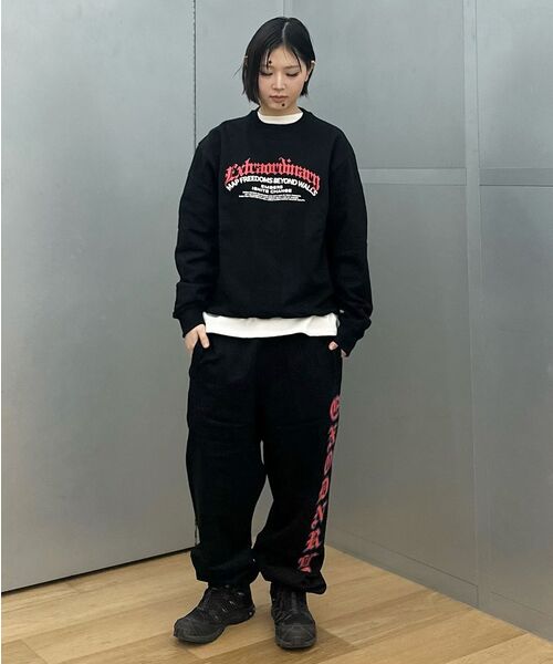 EXTRAORDINARY（エクストラオーディナリー）の「BLACKLETTER II SWEAT PANTS BLACK（スウェットパンツ・メンズ・その他・MEDIUM/LARGE/X-LARGE）」の13枚目の写真