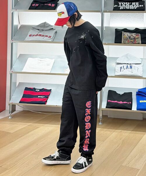 EXTRAORDINARY（エクストラオーディナリー）の「BLACKLETTER II SWEAT PANTS BLACK（スウェットパンツ・メンズ・その他・MEDIUM/LARGE/X-LARGE）」の11枚目の写真