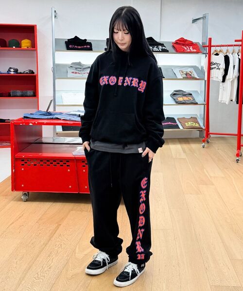 EXTRAORDINARY（エクストラオーディナリー）の「BLACKLETTER II SWEAT PANTS BLACK（スウェットパンツ・メンズ・その他・MEDIUM/LARGE/X-LARGE）」の15枚目の写真