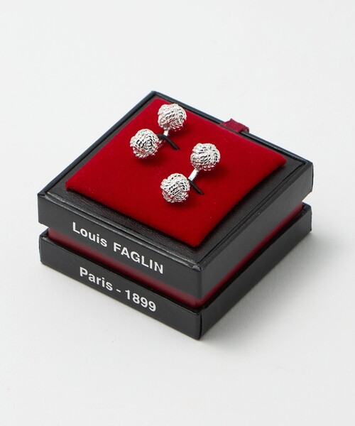 LOUIS FAGLIN（ルイファグラン）の「【別注】＜Louis FAGLIN＞ ノット カフリンクス（カフリンクス・メンズ・シルバー・FREE）」の8枚目の写真