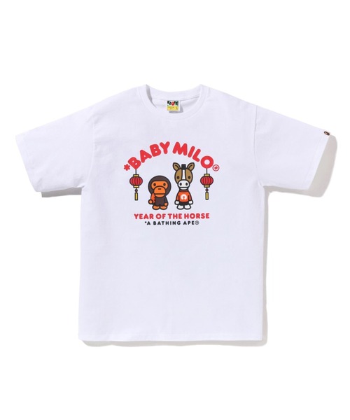 YEAR OF THE HORSE BABY MILO TEE（Tシャツ/カットソー）｜A BATHING