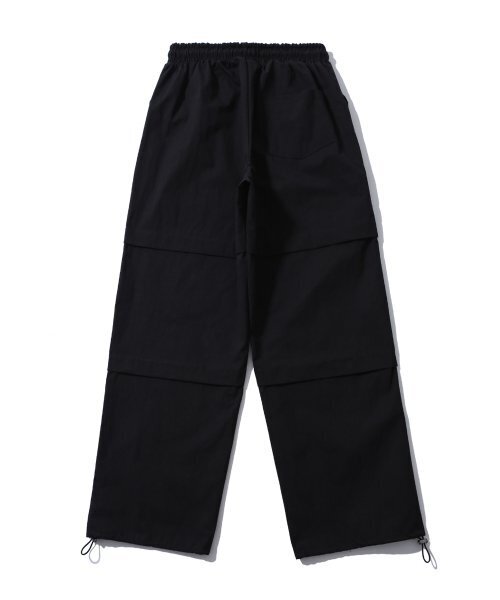 SEARCH410(サーチ410)の「ツーサイドカーゴワイドパンツブラック(その他パンツ・メンズ・その他・LARGE/MEDIUM)」の2枚目の写真
