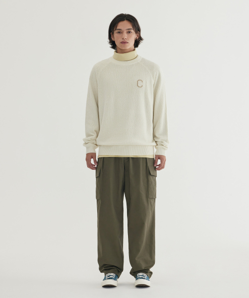 COVERNAT(カバーナット)の「ミドルCロゴニット アイボリー(ニット/セーター・レディース・その他・SMALL/MEDIUM/LARGE/X-LARGE)」の8枚目の写真
