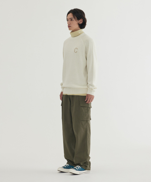 COVERNAT(カバーナット)の「ミドルCロゴニット アイボリー(ニット/セーター・レディース・その他・SMALL/MEDIUM/LARGE/X-LARGE)」の6枚目の写真
