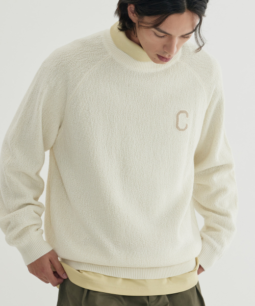 COVERNAT(カバーナット)の「ミドルCロゴニット アイボリー(ニット/セーター・レディース・その他・SMALL/MEDIUM/LARGE/X-LARGE)」の2枚目の写真