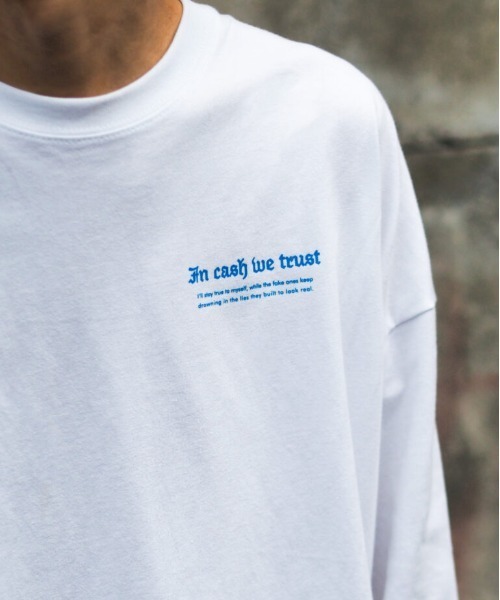 Leyline（レイライン）の「【Leyline】Urban Maria l/s tee（Tシャツ/カットソー・メンズ・ブラック×ホワイト/ホワイト×レッド/ホワイト×ブルー・M/XL/L）」の10枚目の写真