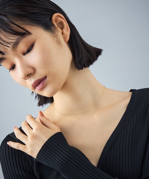 K18YG ネックレス モーグルチェーン（ネックレス）｜Jouete