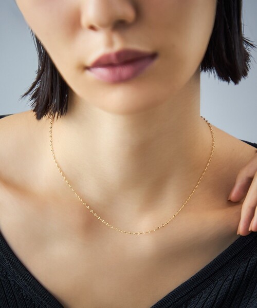 K18YG ネックレス モーグルチェーン（ネックレス）｜Jouete