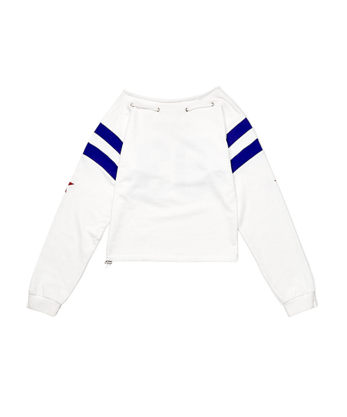 SCHISM INDUCING（スキズムインデューシング）の「TEAM OFF SHOULDER SLEEVES IVORY（Tシャツ/カットソー・レディース・その他・OS）」の14枚目の写真