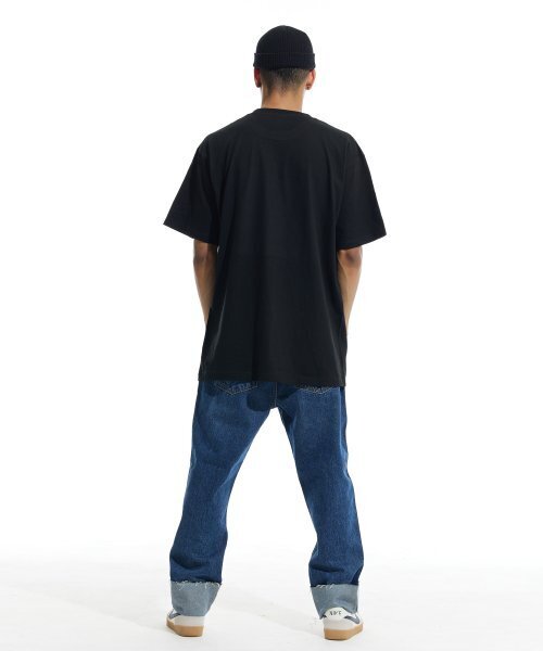 CREAM SODA LAB(クリームソーダラボ)の「クリームソーダラップ ペイズリー ボックス 半袖Tシャツ ブラック ホワイト(Tシャツ/カットソー・レディース・その他・MEDIUM/LARGE/X-LARGE/XX-LARGE)」の6枚目の写真
